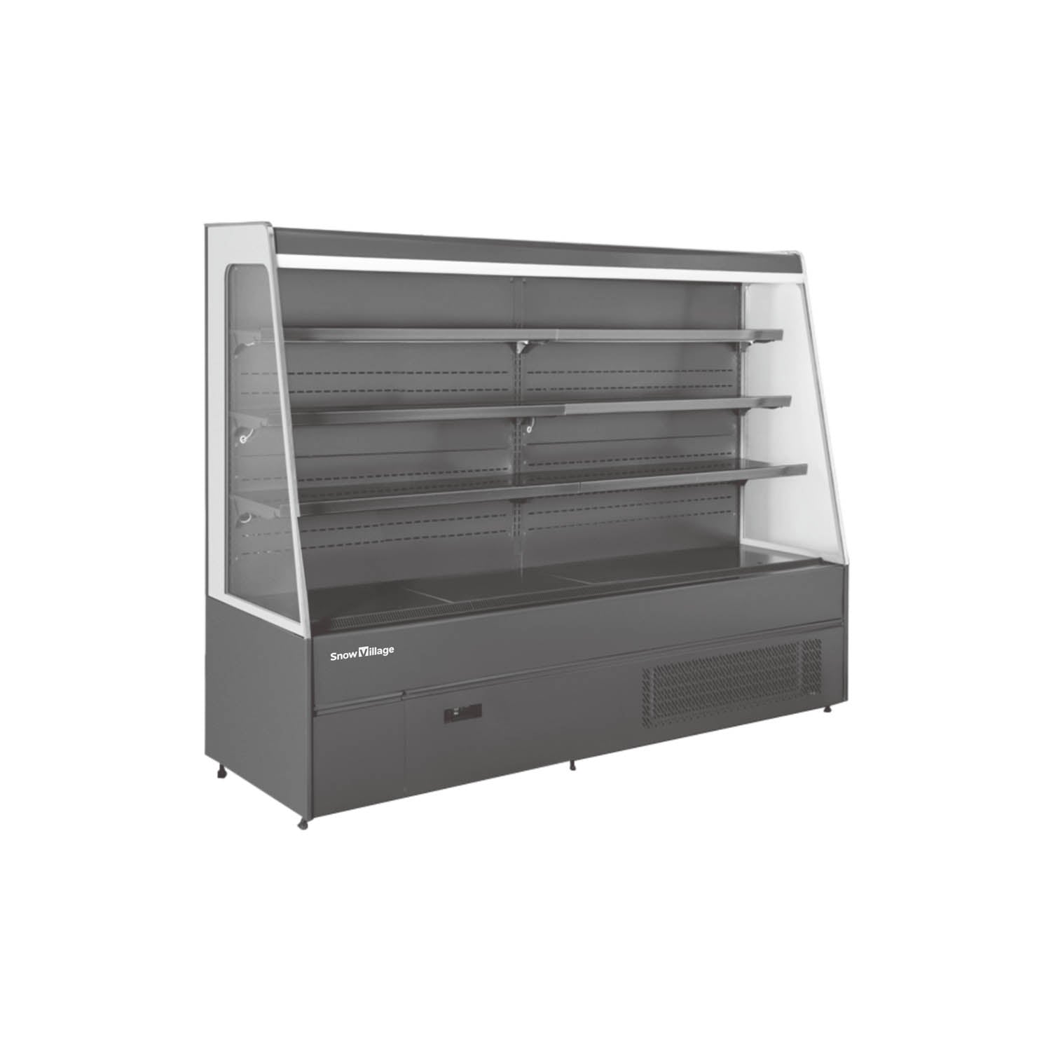 Supermarket Freezer XC-ZB Semi-Height Cabinet Air Curtain Chiller Series- Plug-In Type
