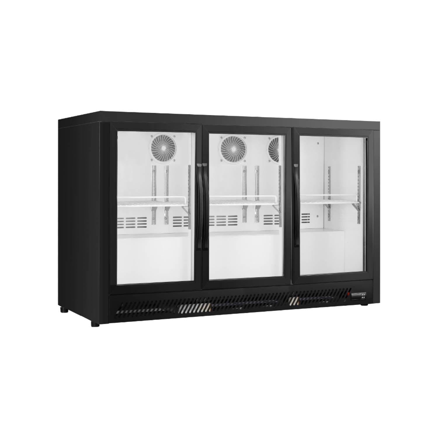 Upright Glass Door Showcase BT Ventilated Cooling Back Bar Cooler Series -  2/3 Doors