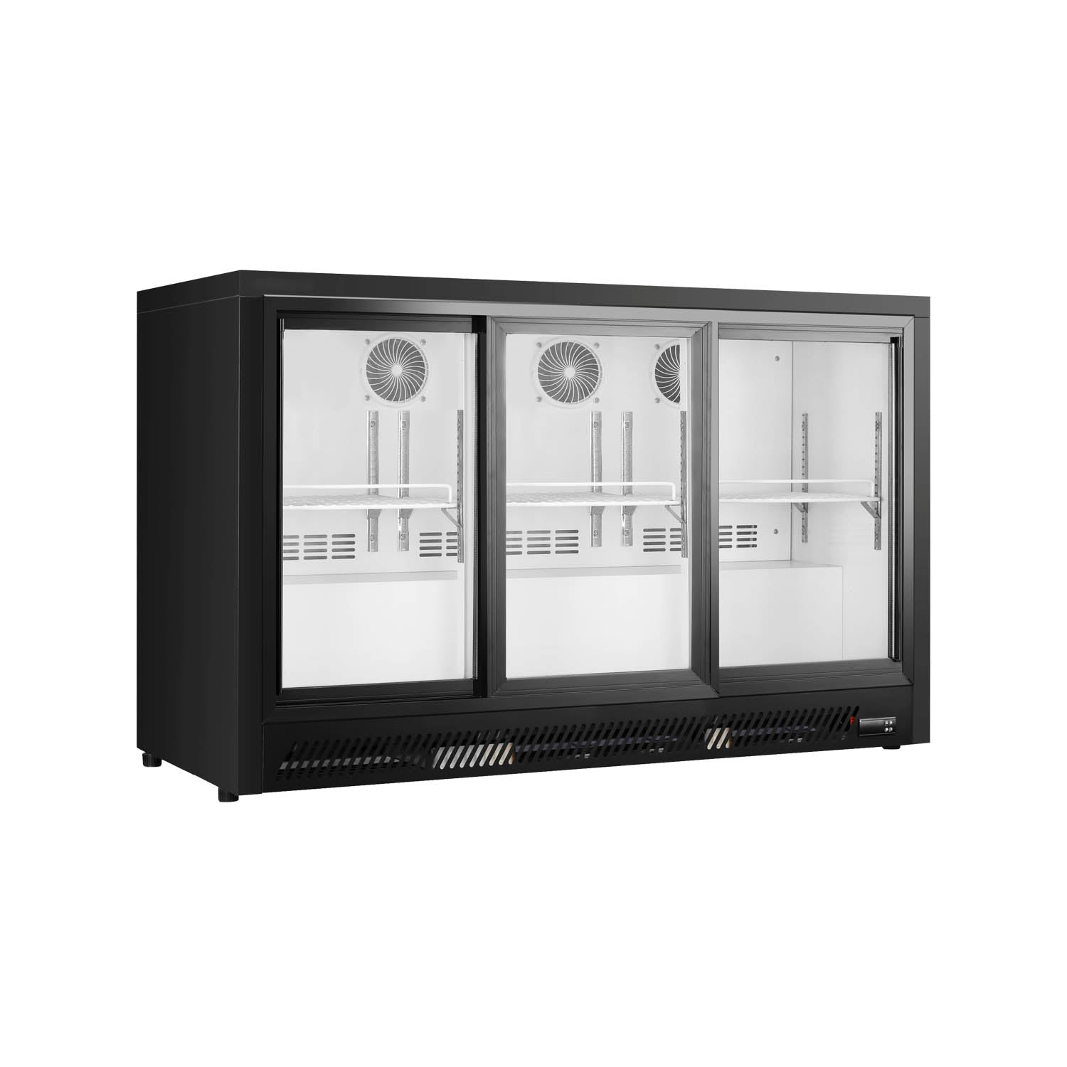 Upright Glass Door Showcase BT Ventilated Cooling Back Bar Cooler Series -  2/3 Doors