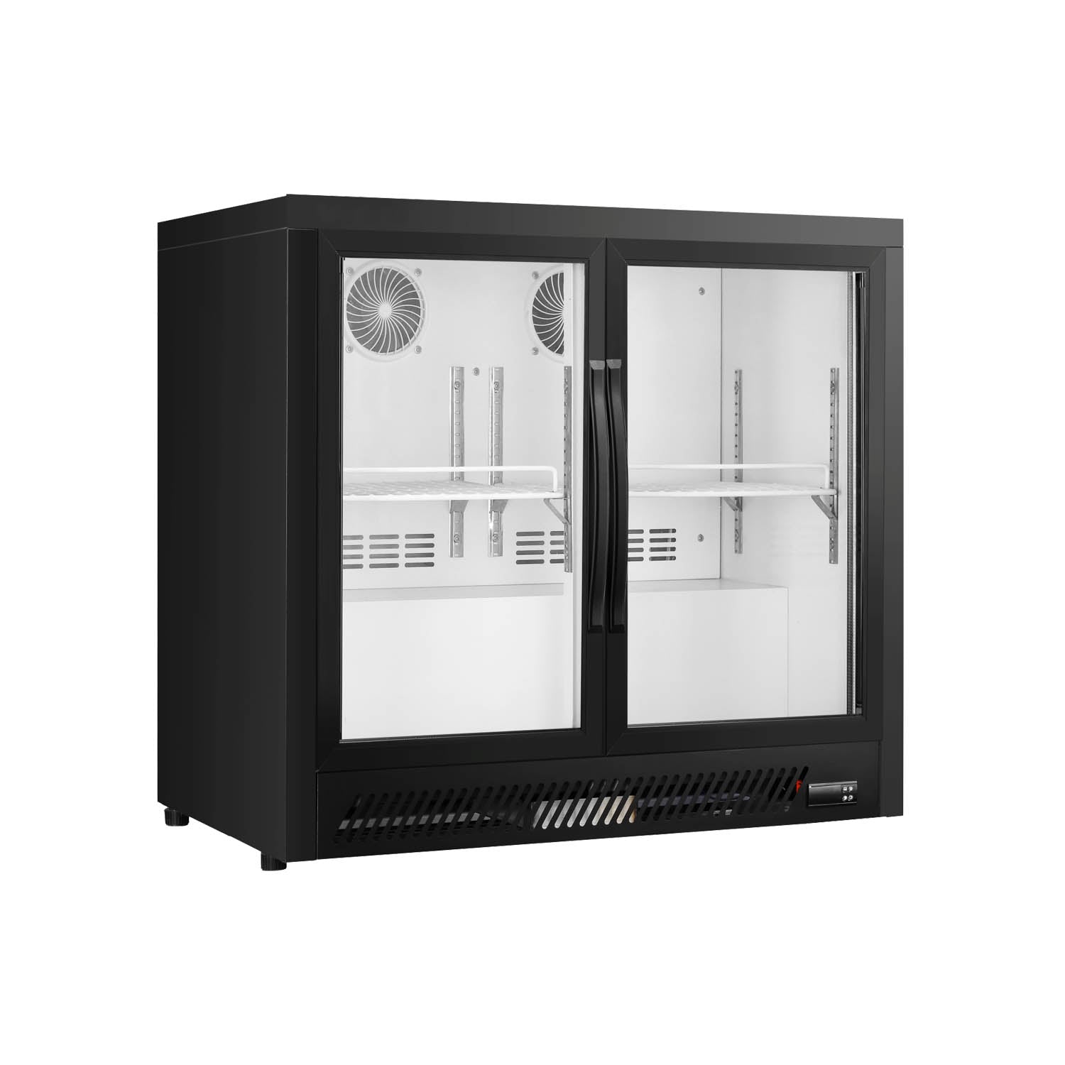 Upright Glass Door Showcase BT Ventilated Cooling Back Bar Cooler Series -  2/3 Doors
