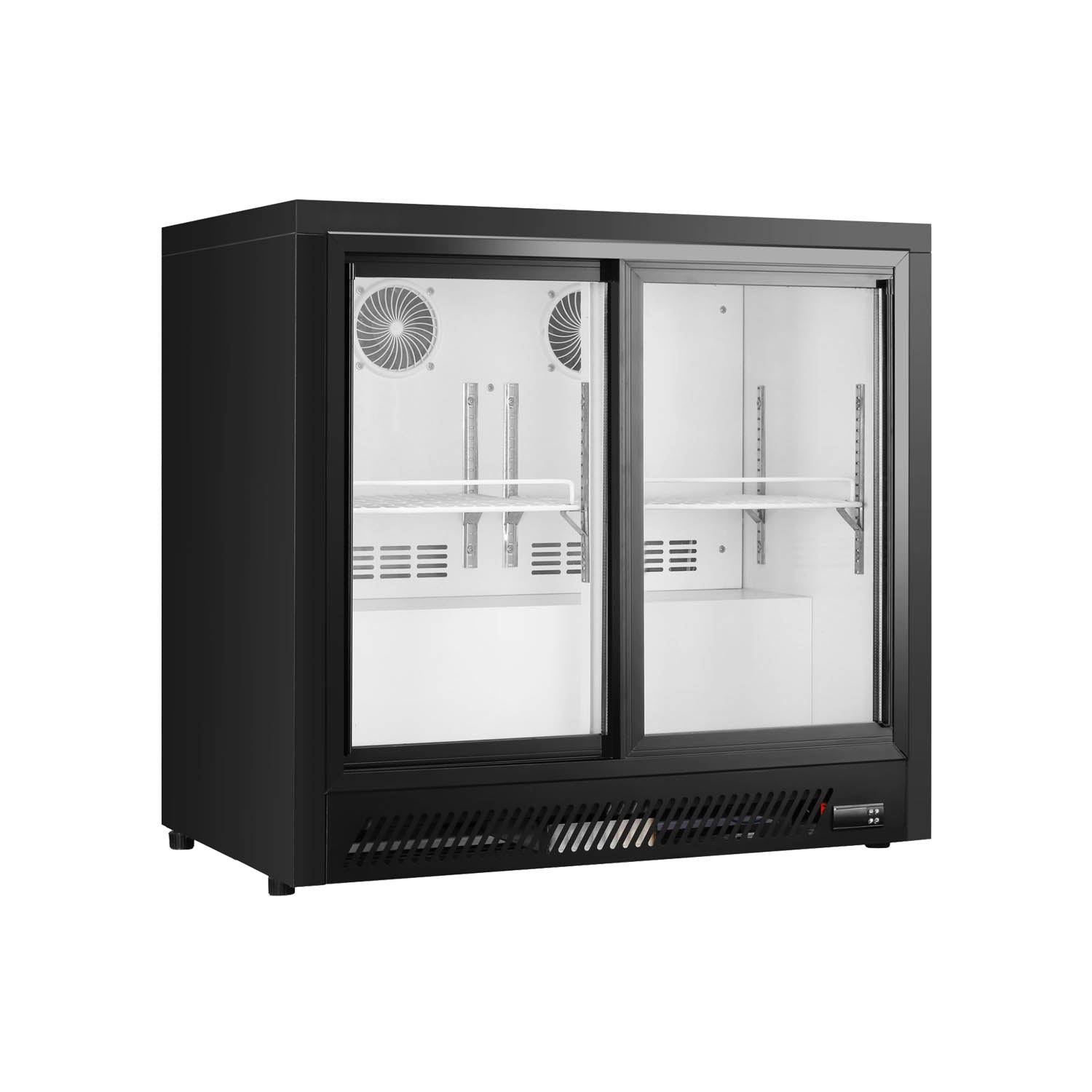 Upright Glass Door Showcase BT Ventilated Cooling Back Bar Cooler Series -  2/3 Doors