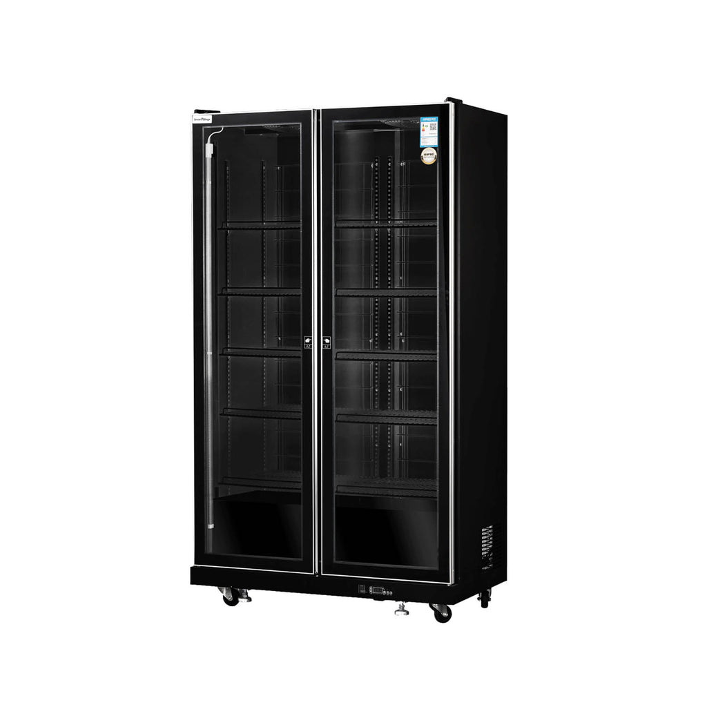 Upright Glass Door Showcase LC-B Ventilated Cooling Wine Cooler Series -  2/3 Doors
