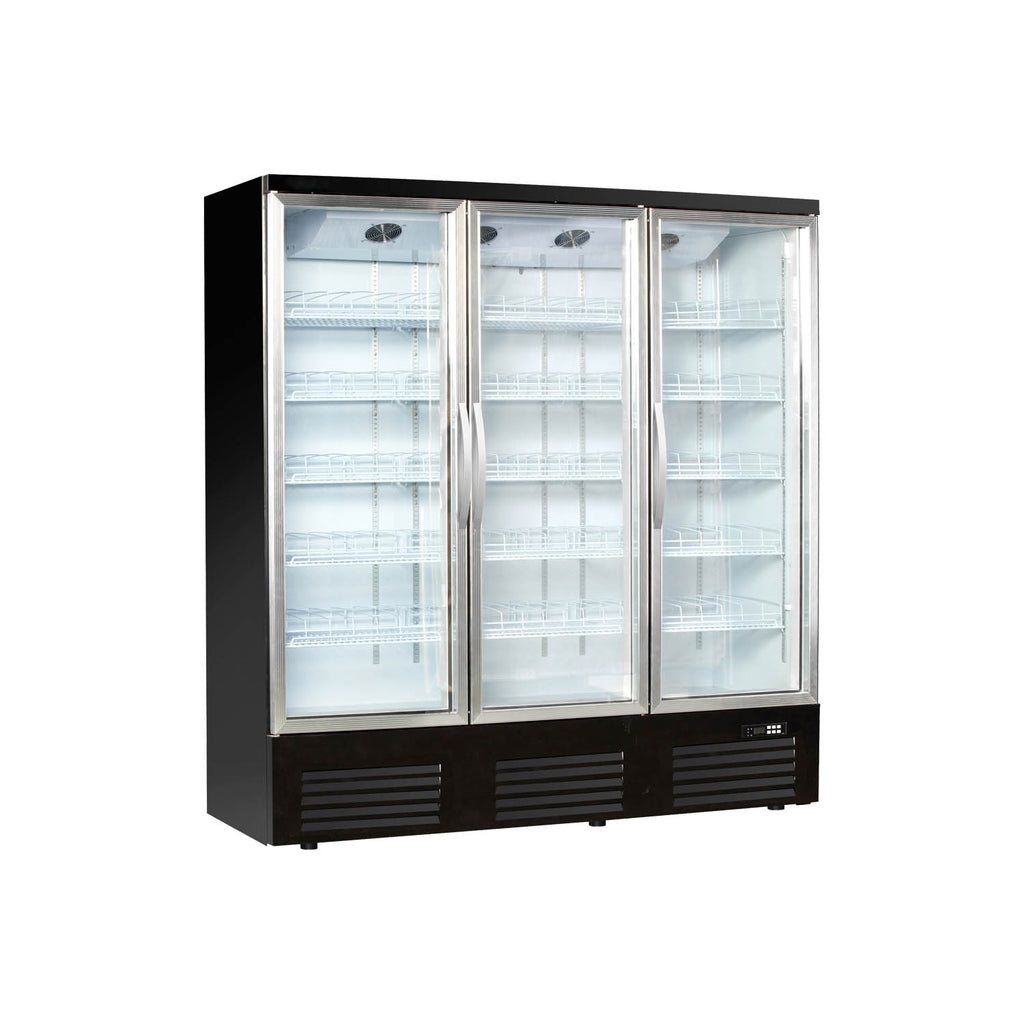 Upright Glass Door Showcase LC/LD Premium Ventilated Cooling Refrigerator Freezer Series- 1/2/3 Doors