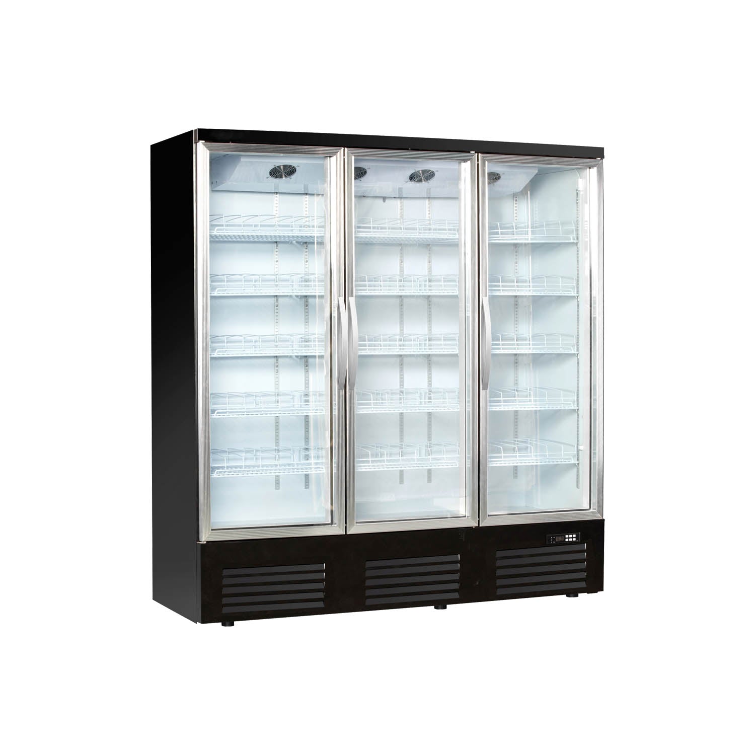 Upright Glass Door Showcase LC/LD Premium Ventilated Cooling Refrigerator Freezer Series- 1/2/3 Doors