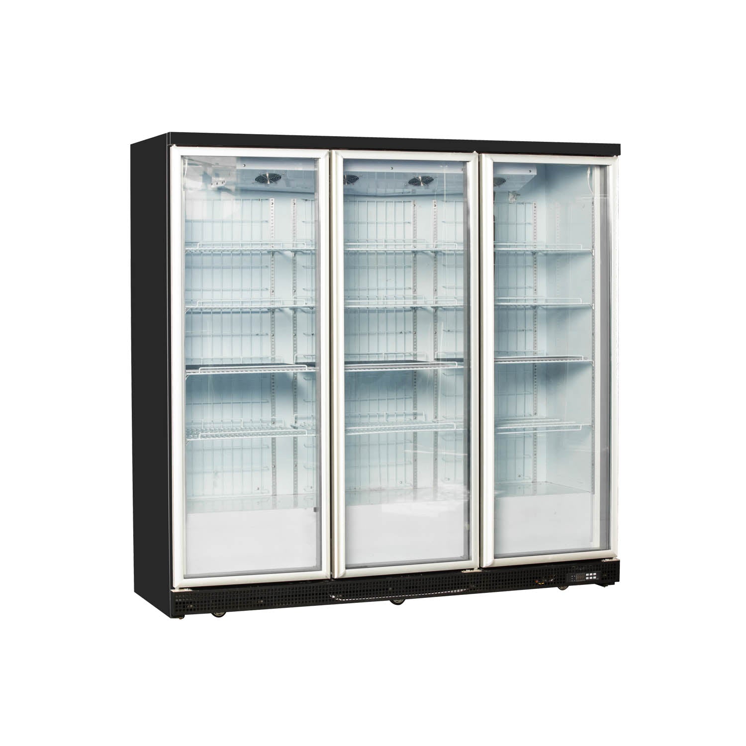 Upright Glass Door Showcase LC Ventilated Cooling Beverage/Wine Cooler Series -  2/3 Doors