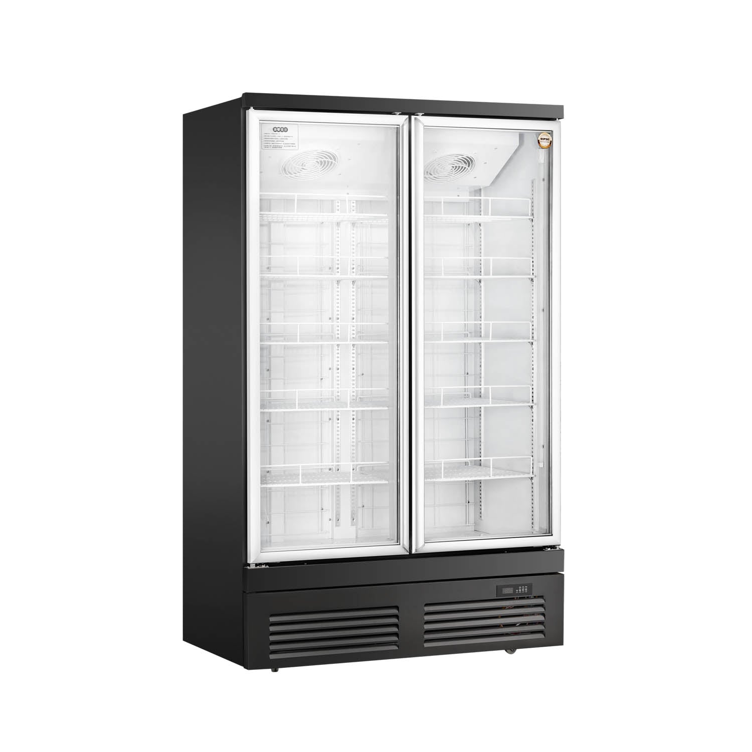 Upright Glass Door Showcase LC/LD Premium Ventilated Cooling Refrigerator Freezer Series- 1/2/3 Doors