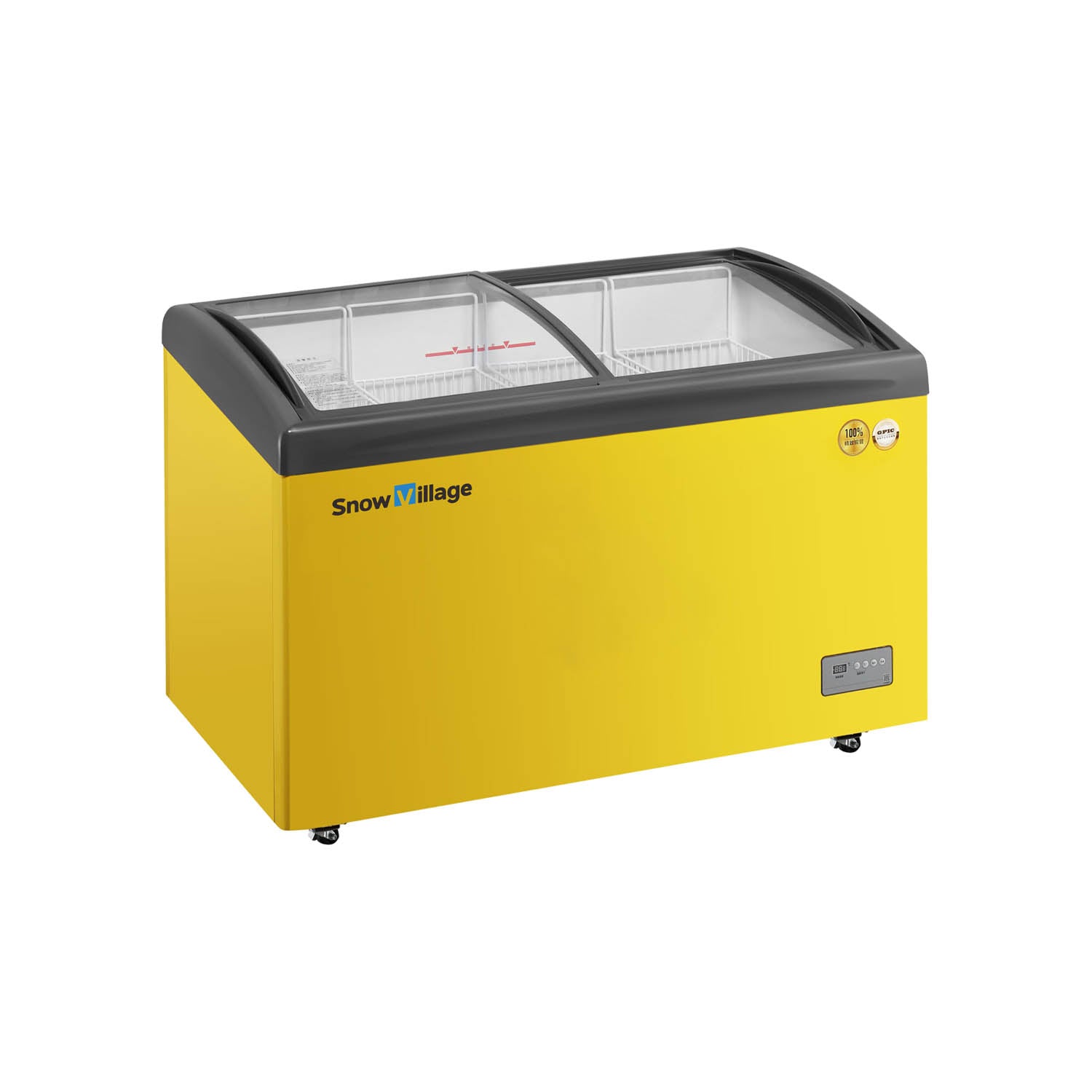 Chest Freezer SD/SC Series - Ice Cream Freezer (Yellow) – Snow Village ...